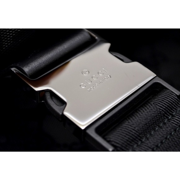 Gucci Implement Messenger Bag Crossbody Black - Picture 7 of 9